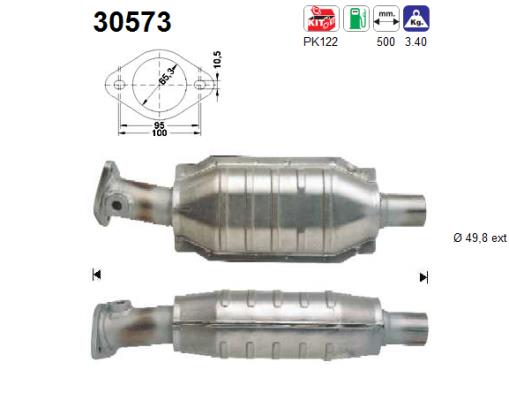 Catalizzatore - 30573 AS