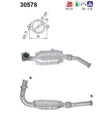 Catalytic Converter - 30578 AS