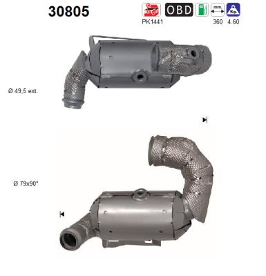 Catalizzatore - 30805 AS