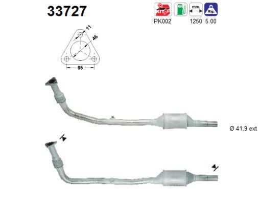 Catalizzatore - 33727 AS