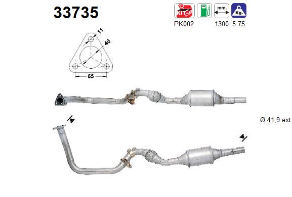 Катализатор - 33735 AS