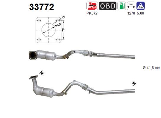 Catalizzatore - 33772 AS