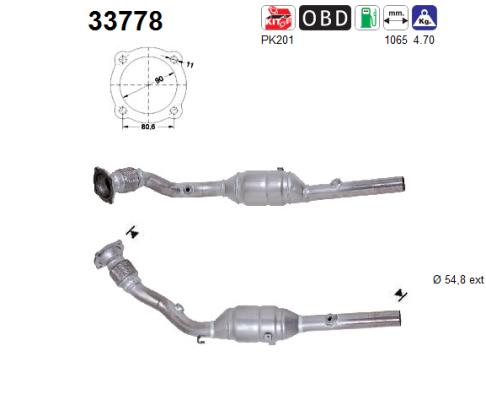 Catalizzatore - 33778 AS