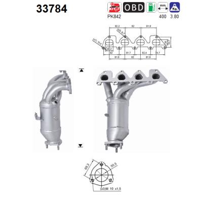 Catalizzatore - 33784 AS