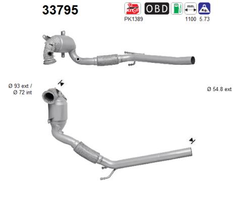 Catalizzatore - 33795 AS