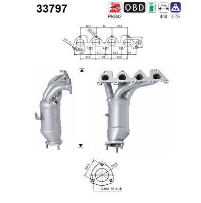 Catalizzatore - 33797 AS