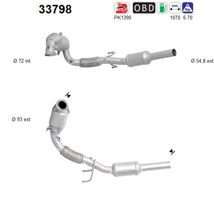Catalizzatore - 33798 AS