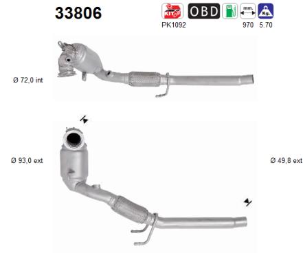 Catalizzatore - 33806 AS
