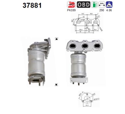 Catalizzatore - 37881 AS