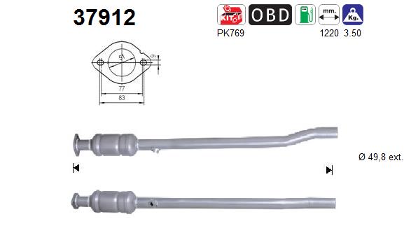 Catalizzatore - 37912 AS
