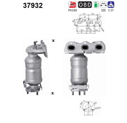 Catalizzatore - 37932 AS