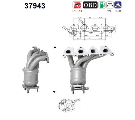 Catalizzatore - 37943 AS