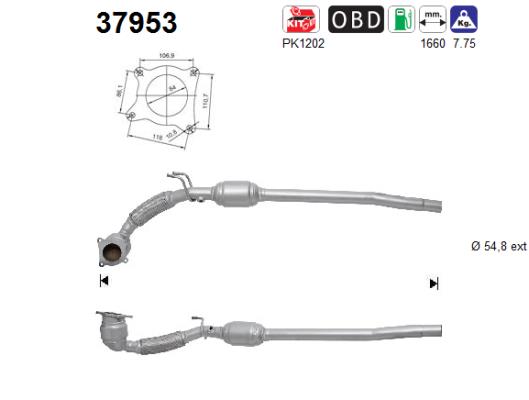 Catalizzatore - 37953 AS