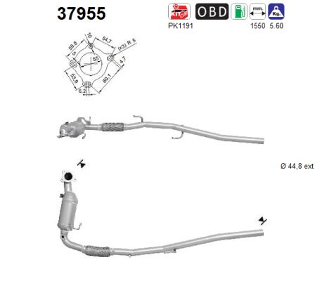 Catalizzatore - 37955 AS