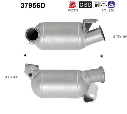 Catalizzatore - 37956D AS