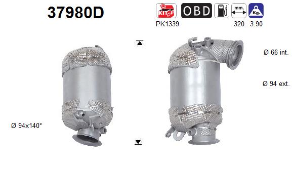 Catalizzatore - 37980D AS