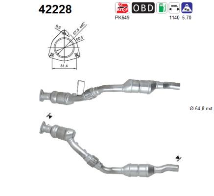 Catalizzatore - 42228 AS
