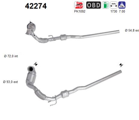 Catalizzatore - 42274 AS