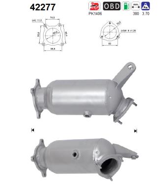 Catalytic Converter - 42277 AS