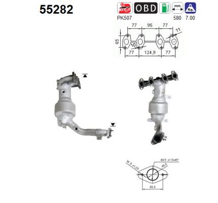 Catalizzatore - 55282 AS