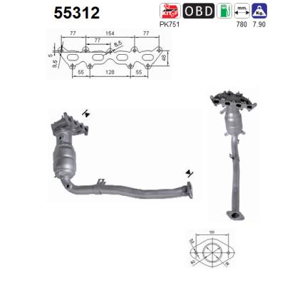 Catalizzatore - 55312 AS
