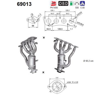Catalizzatore - 69013 AS