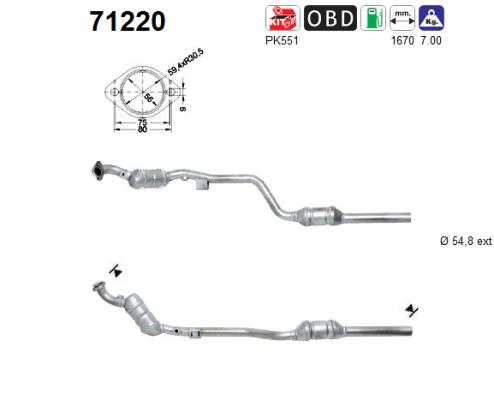 Catalizzatore - 71220 AS