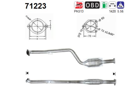 Catalizzatore - 71223 AS