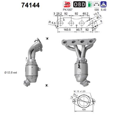 Catalizzatore - 74144 AS