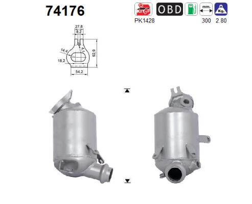 Catalizzatore - 74176 AS