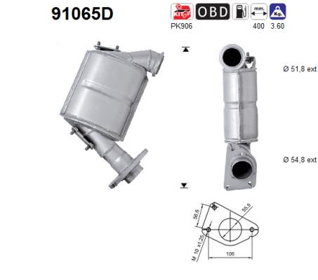 Катализатор - 91065D AS