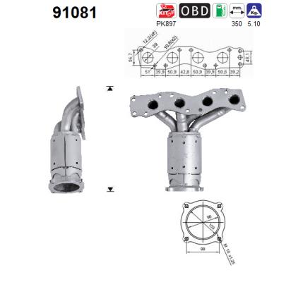 Catalizzatore - 91081 AS