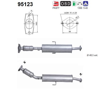 Catalizzatore - 95123 AS