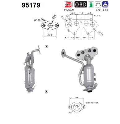 Catalizzatore - 95179 AS