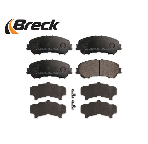 Bremsbelagsatz, Scheibenbremse - 22065 00 701 10 BRECK