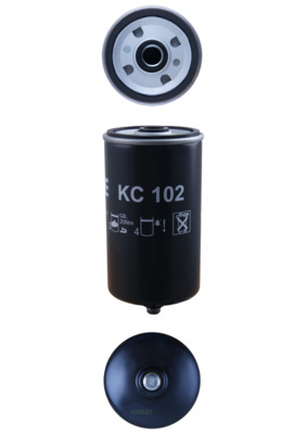 Fuel filter - KC 102 MAHLE