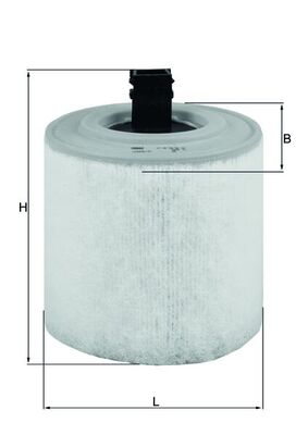 Filtro aria - LX 3015/16 MAHLE