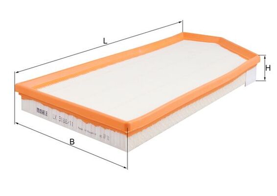 Air Filter - LX 3188/11 MAHLE