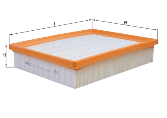 oro filtras - LX 4065 MAHLE