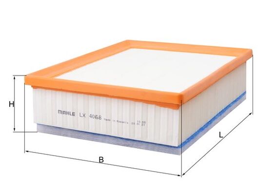 Air Filter - LX 4068 MAHLE