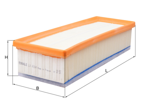 Filtro aria - LX 4084 MAHLE