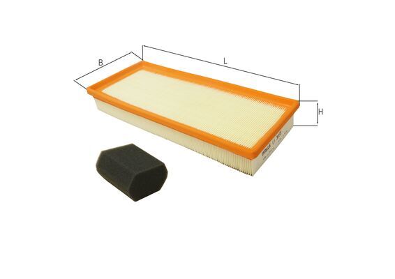 oro filtras - LX 3955 KIT MAHLE