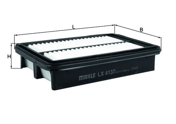 Air Filter - LX 4137 MAHLE