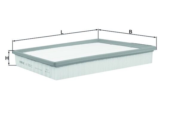 Filtro aria - LX 935/2 MAHLE