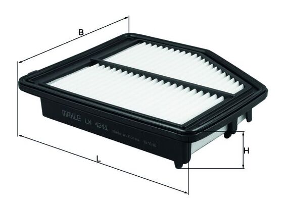Filtro aria - LX 4241 MAHLE