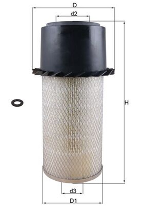 Air Filter - LX 18 MAHLE