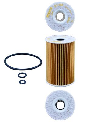 Oil Filter - OX 388D MAHLE