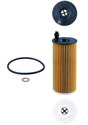 Oil Filter - OX 404D MAHLE