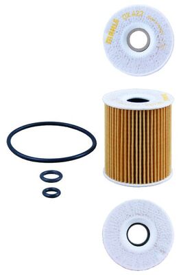 Oil Filter - OX 422D MAHLE