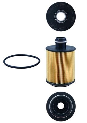 Oil Filter - OX 559D MAHLE
